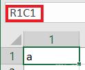 Excel 列号的字母怎么不见了？全都变成了数字，怎样如何恢设置？